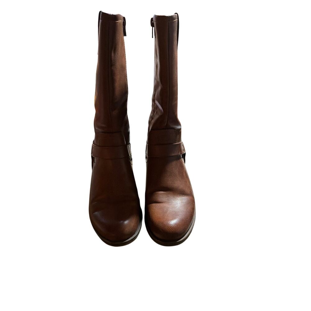 Frye and CO. Evelyn Brush Brown Boots Size 8 with Box